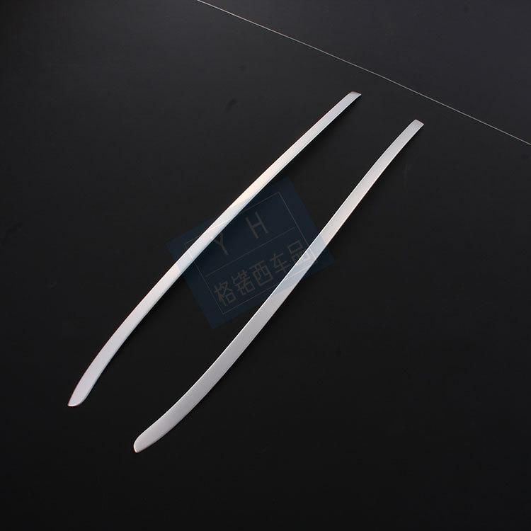 Fit Roof Trim & Windshield Decorative Strip for 2014 Model - Fits 14 Versions