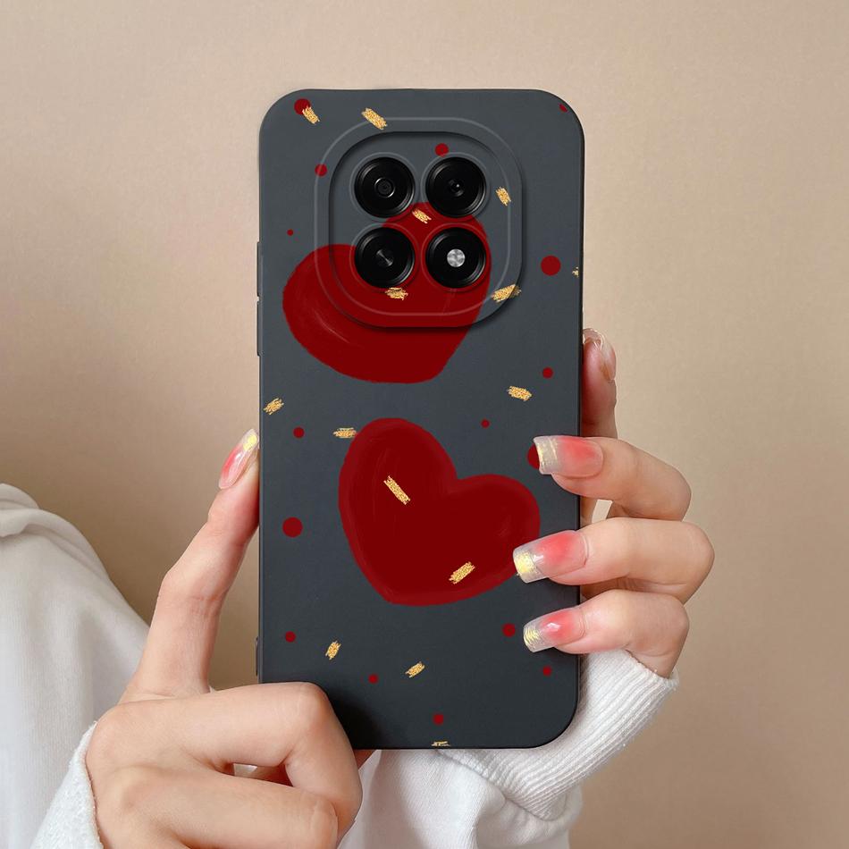 For Oppo A5 Pro 5G Phone Case Cute Cartoon Back Cover For Oppo A 5 2025 Full Protection Soft Liquid Silicone Anti Drop Housing