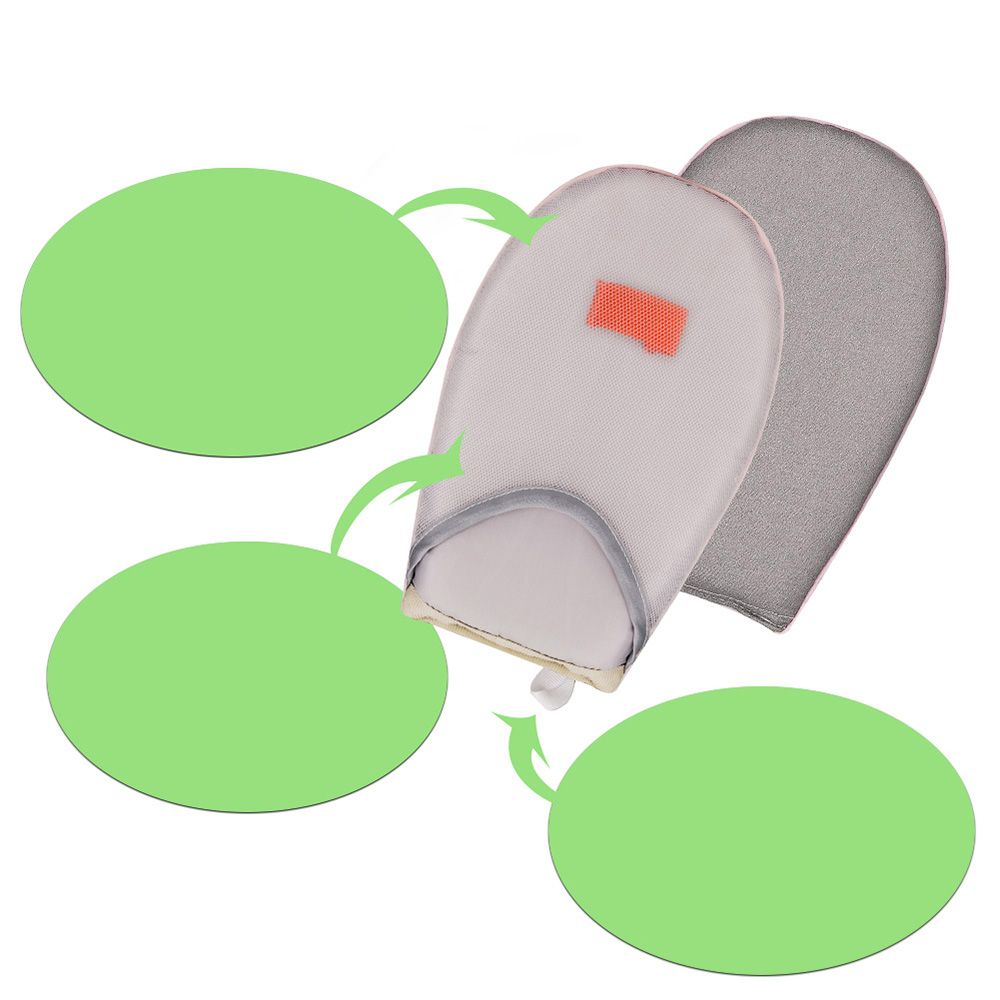 Mini Garment Clothes Hand-Held Ironing Pad Heat Resistant Ironing Gloves Ironing Board Holder
