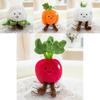Vegetables Plush Toy Soft Short Pile With Filling For Kids Gift