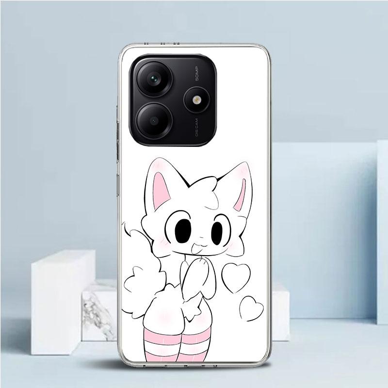 

Boykisser Cat Soft Cover for Xiaomi Redmi Note 15 14 13 12 Pro Plus Phone Case 14S 11S 11T 11E 10S 10 4G Pattern Shell Redmi Not Redmi Note 13 Pro 4G