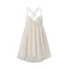 INS European and American women's clothing summer new V-neck hollow backless seaside vacation wind loose suspender dress women