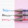 4-pack of 0.28 mm cap-type 3-color gel pens