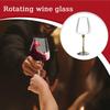 Wine Cup Fancy Wine Glass Crystal Glassware Rolling Ergonomic Organizer Holder For Cocktail Drinking Birthday Pool Wedding