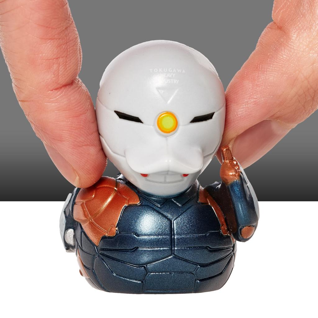 TUBBZ Metal Gear Solid Gray Fox Cosplay Rubber Duck Vinyl Figure Mini -