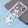 Für Samsung Galaxy A06 4G Hülle Anti-Sturz Airbag Schmetterlingsmuster Druck TPU Handyhülle