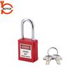 High Security Safety Padlock Key Unlock Durable Steel Nylon Master Key Industrial Use Boyue S/S38-KD China Brand Quality 1 Year