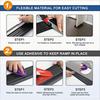 1PC 0.9m/35.43inch self-adhesive threshold ramp decorative strip, self-adhesive slope pad, suitable for threshold and home decor