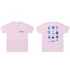 New Casual Brockhampton All-American Boyband T-Shirt Men GINGER Face Print Harajuku Tee Shirt Colorful Funny T Shirts Cotton Top