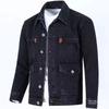 2026 Spring/Autumn Trendy Japanese-Style Men's Loose Plus Size Denim Jacket