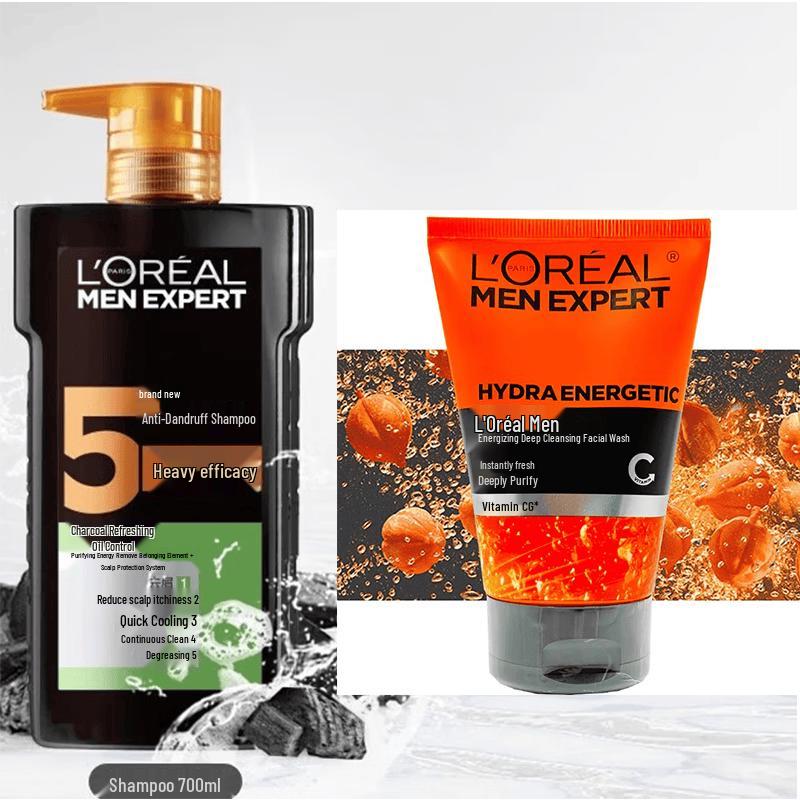L Oréal Men Expert Shampoo & Cleanser Bundles