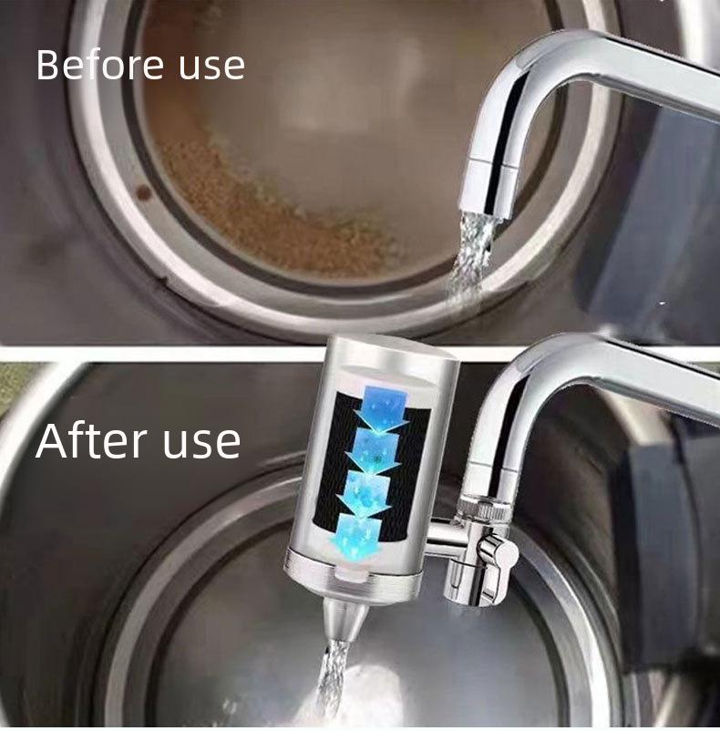 304 Stainless Steel Ultrafiltration Faucet Water Purifier - Direct Drinking with Scale Prevention for Home Kitchens