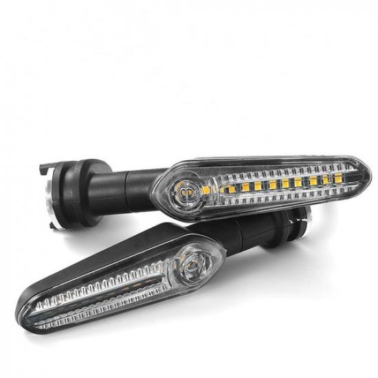 2Pcs LED Sequential Dynamic Turn Signal Light For Yamaha MT-03 MT-07 MT-09 MT-25