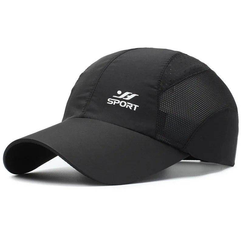 Spring Summer  Sports Hats Men's Sun Hats Outdoor Quick Drying Fabric Baseball Net Caps Sunscreen Breathable Caps
