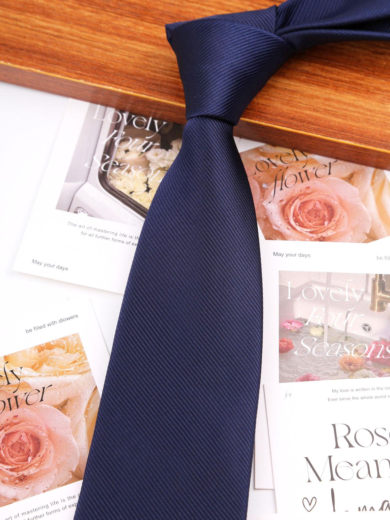 New Fashion Design 8cm Jacquard Patterned Tie Polyester Silk Necktie ties for men Business Wedding Party Gravatas Accessories