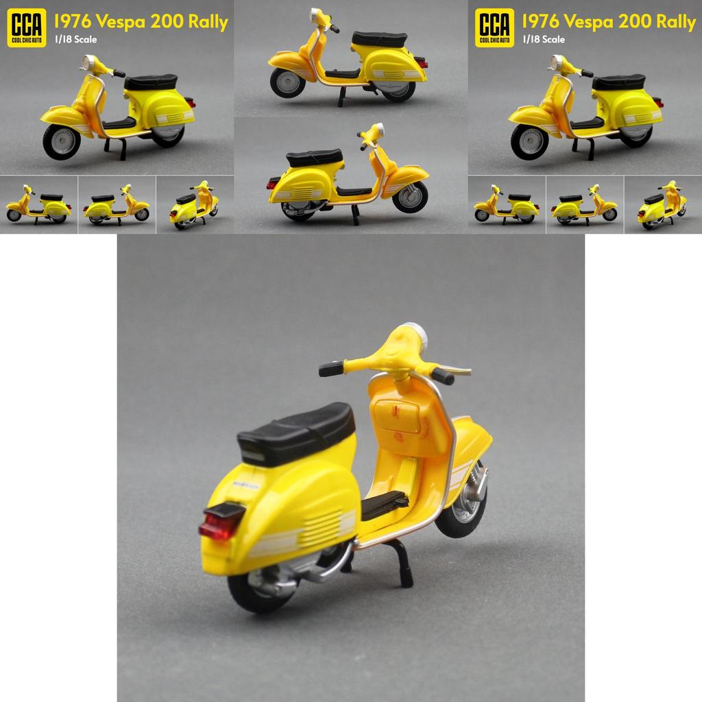 Alloy Vespa Motorbike Model For Kids With Realistic Movement