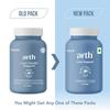 Arth Liver Health Supplement with Milk Thistle, CoQ10, Vitamins C & E, 60 Veg Tablets for Detox & Digestion