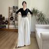 2026 High-Waisted Draped Wide-Leg Suit Pants: Stylish, Elegant, Versatile, Slimming Pleated Design for Women – Perfect for Spring and Summer