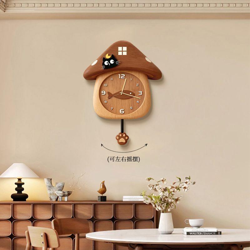 Creative Clock Swing Living Room New Dining Room Silent Home Cartoon Clock Desktop Clock