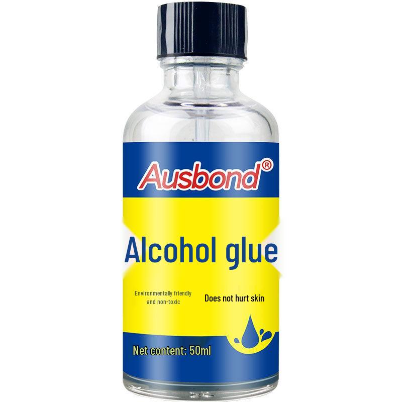 Handmade DIY Alcohol Glue for Fabric, Model, Origami, Art, Wood, Dried Flowers, and Building Blocks Alcohol Glue