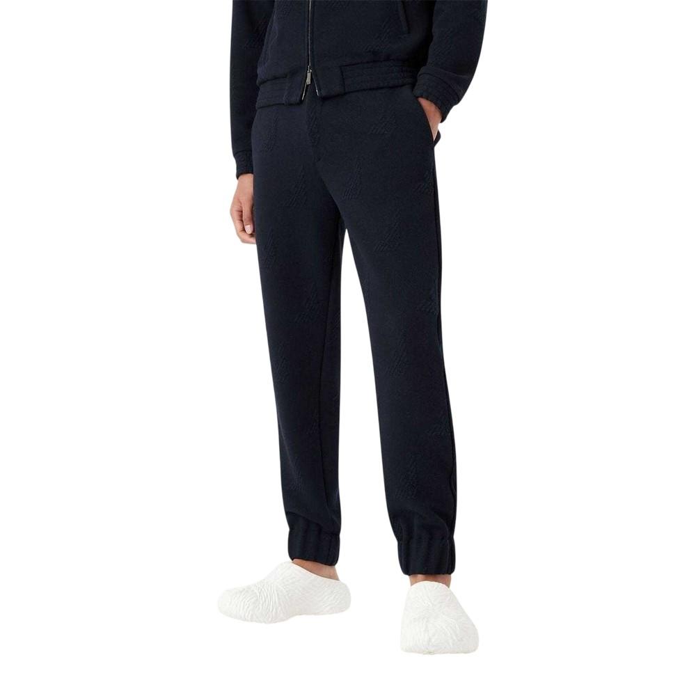 Emporio Armani EA7 Mens Polyester Blend Tonal Trousers