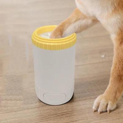 Haustier Fußwaschbecher 1 Stück Bettwäsche Automatisches Fußwaschen Smart Hund Katze Fußschrubber Reinigungsprodukte Pflege Werkzeuge
