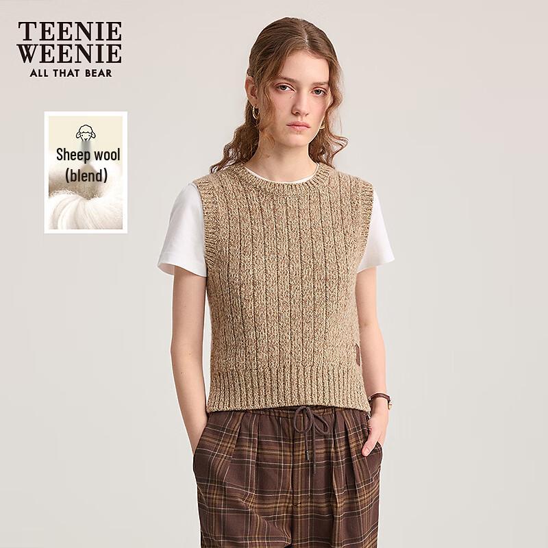 

Teenie Weenie Women s Round Neck Knit Vest S