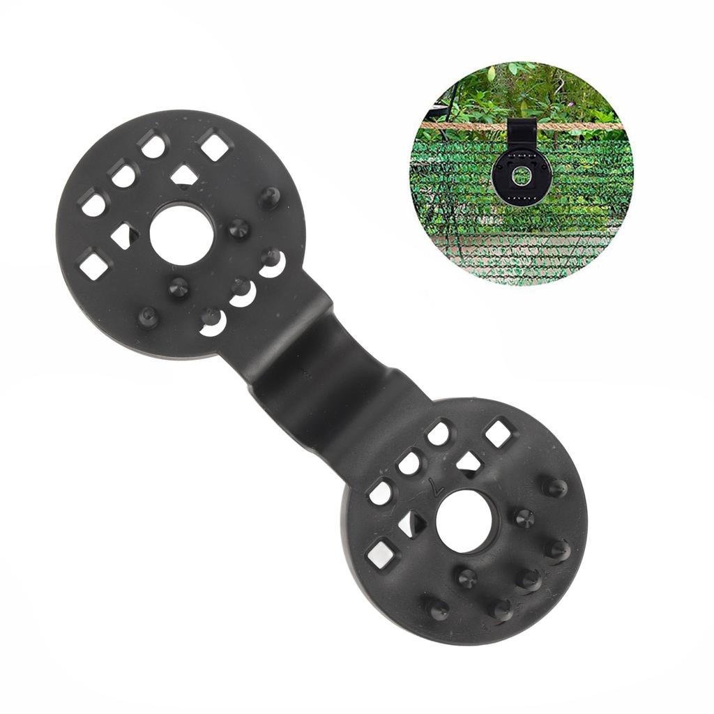 50 Pcs Shade Cloth Plastic Clips Round Sunshade Net Fixing Clip for Garden Netting Anti Bird Netting