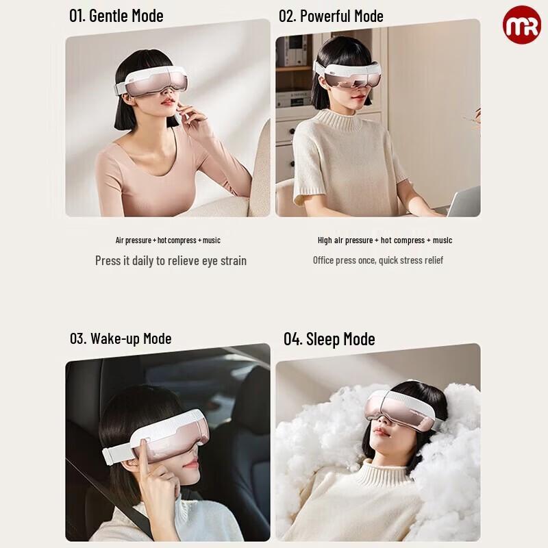 Morphy Richards Foldable Visual Eye Massager CN plug (adapter included)