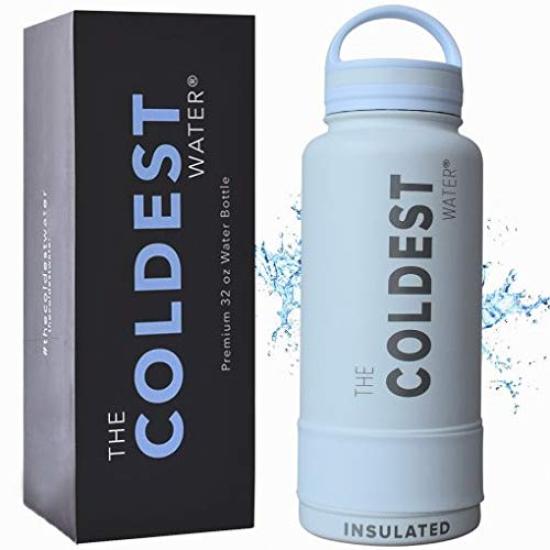 The Coldest Water Sports Water Bottle: Keeps Ice Cold for 36 Hours. A national hit, this all-season sports jug keeps drinks cold or hot for 13 hours.