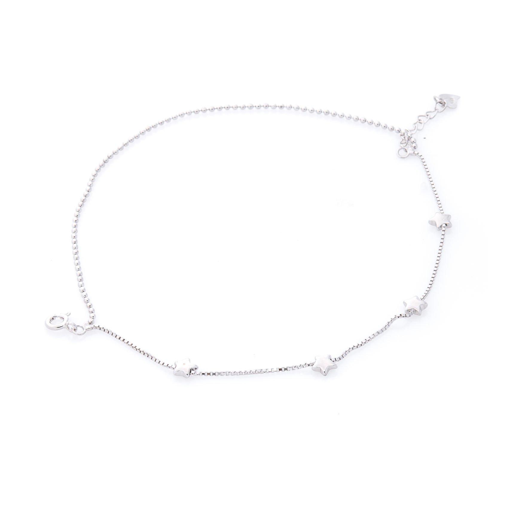 

Срібний браслет Зірочка Oniks 18 срібний