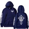 2025 Hot Sale Hoodie for Man Autumn Winter Daily Casual Sporty Jogging Sweatshirt Raven Rune Pattern Fashion Pullover