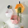 Hexagon Wall Shelves Honeycomb Geometric Holders Storage Box Wall Hanging Shelf