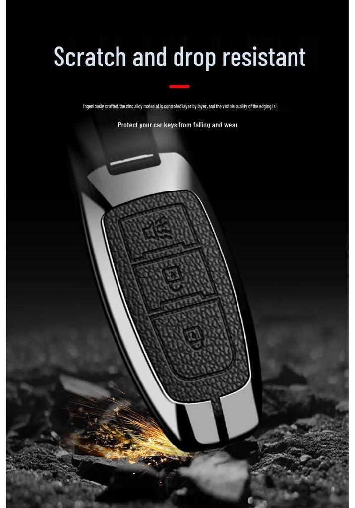 Dongfeng Nissan Rich Qi 7 Key Shell: Metal Key Cover Protection for 25 Model Fengdu Paladin