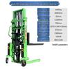 Erboli 1-Ton Semi-Electric Pallet Stacker Forklift, 2.0m Lift CN Plug (adapter Included)