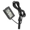 Embedded Mini LCD Thermometer Hygrometer Humidity Temperature Monitor with External Probe