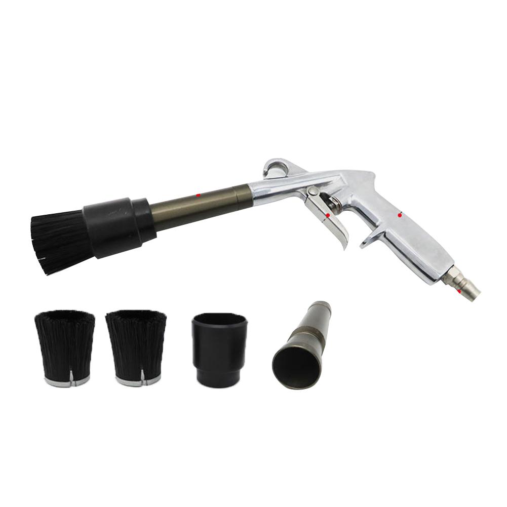 High Pressure Car Interior Spraying Washing Tool With Ergonomic Grip, Automobile Detailing Sprayer Connector Air Pulse Car Washing Equipment Tool Set