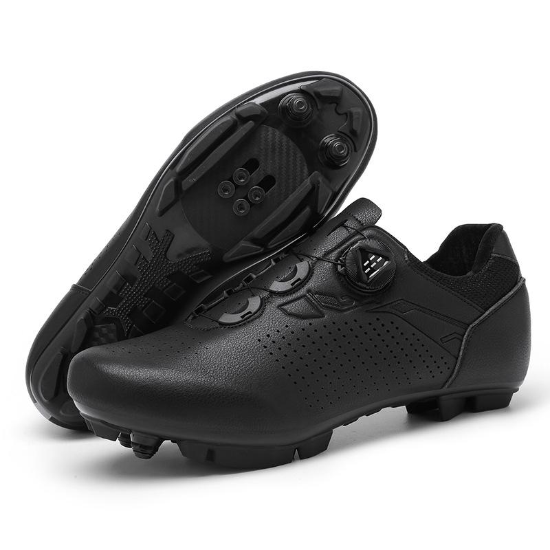 New Outdoor Cycling Shoes Road Lock Shoes Mountain Lock Shoes Unlocked Cycling Shoes Adult Teen