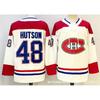 Mens Ice Hockey Jersey Canada Team 48 Hutson Embroidered Performance Sportswear Adult Fall Season