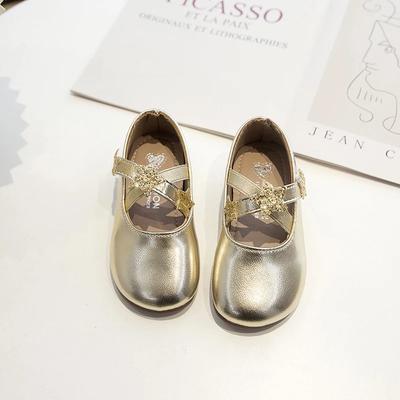2024 Children Leather Shoes for Girls Autumn New Fashion Korean Style Soft Comfortable Casual Princess Versatile Dancing Shoes