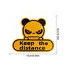Autocolante reflectorizante pentru mașini, autocolant pentru păstrarea distanței, rezistent la intemperii, autocolante auto, autocolante Panda impermeabile pentru camioane