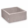 Dry Pool 90x90x40 Corduroy Light Pink Without Balls