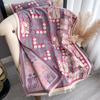 Geometric Scarf, High-End Shawl, Age-Reducing Scarf, Students Go Out With Warm Women