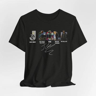 T-shirt J Cole The Fall Off World Tour 2026
