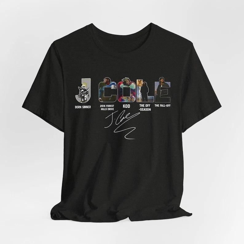 

J Cole The Fall Off World Tour 2026 T-shirt 2XL