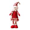 Christmas Cartoon Plush Doll Ornament: Santa, Snowman, Reindeer for Tree Decoration