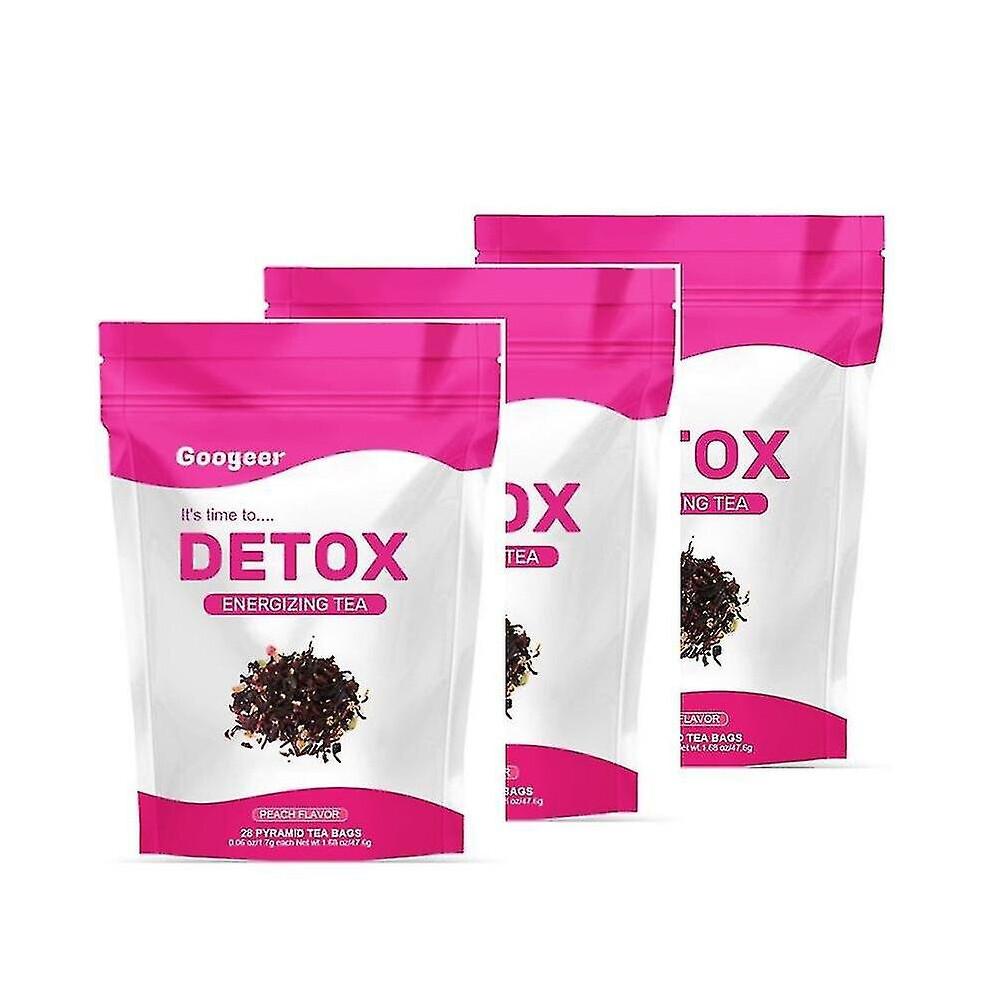 Lotto da 3 tè Detox – favorisce un peso sano, riduce il gonfiore, energia naturale