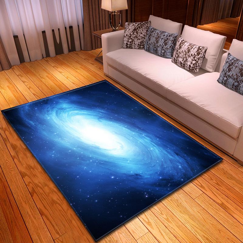 Simple Starry Sky Living Room Carpet Bedroom Dining Room Floor Mat Pattern Size
