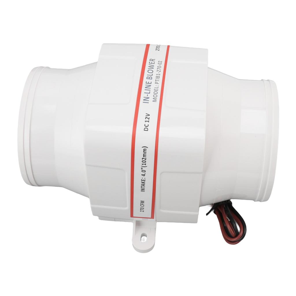12v Electric In Line Blower ABS Shell Marine Boat In Line Bilge Air Blower Marine Cabin Engine