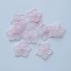 10Pcs Black White Lace Embroidered Flowers Patches Applique Patch Decoration